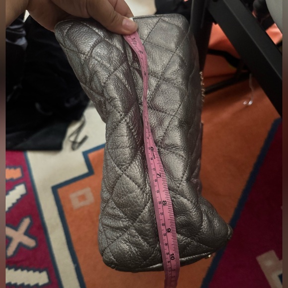 Kate Spade Quilted Silver Tote Bag - Picture 10 of 12